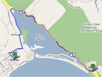 M08 Bolinas to Stinson Beach (27K)