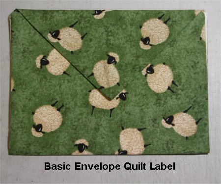 Quilt label tutorial